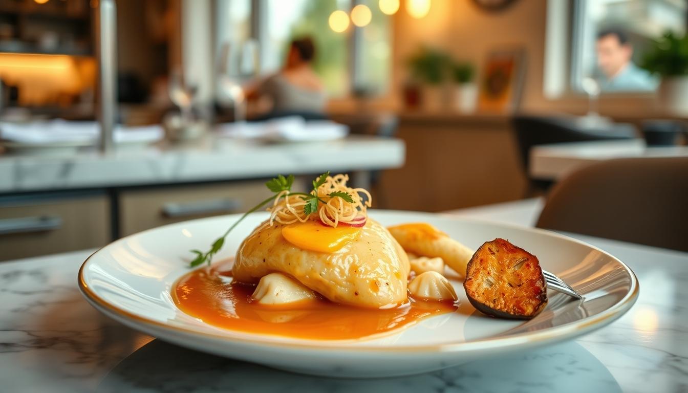 Home cook preparing ingredients in the kitchen